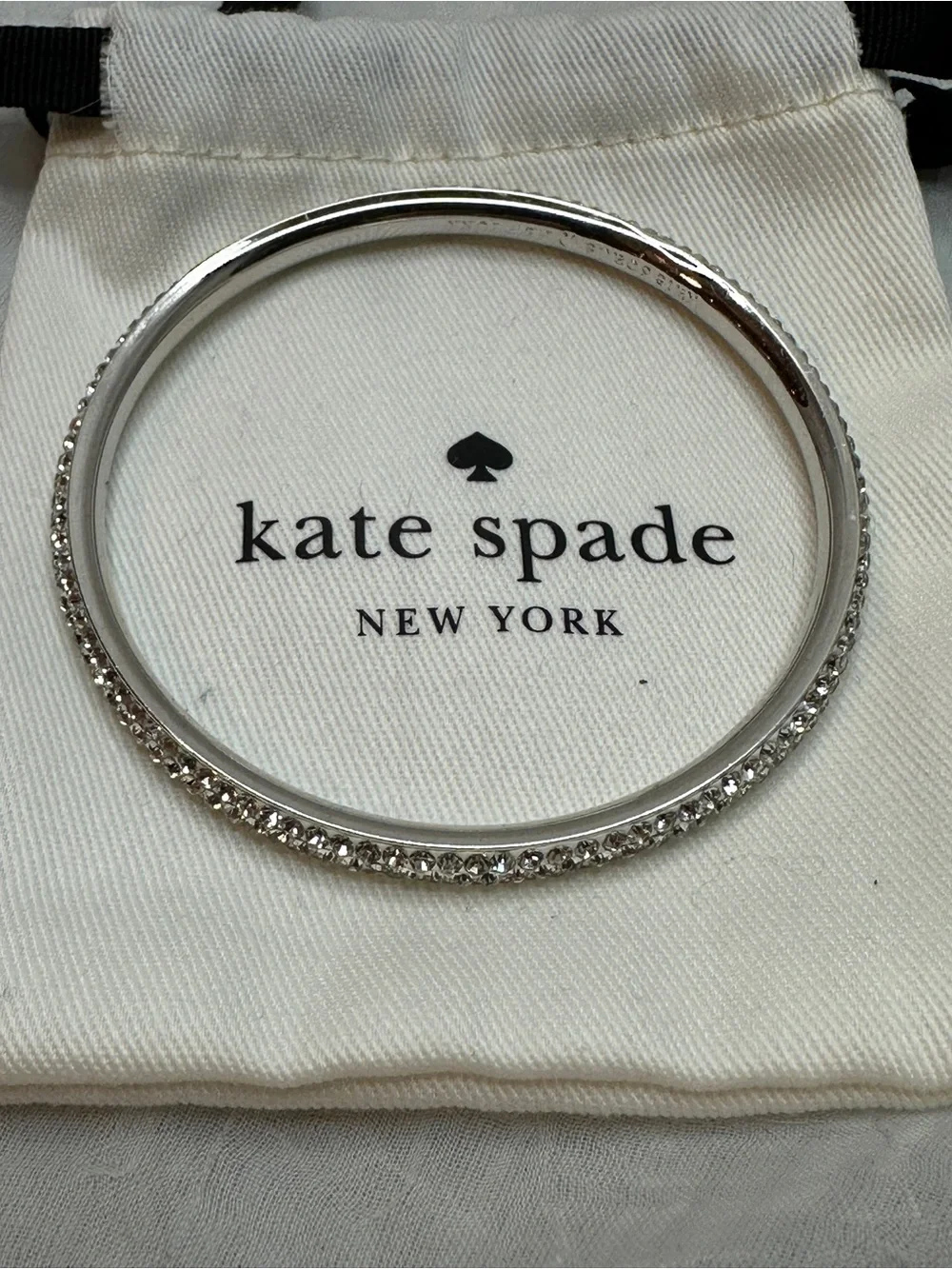 kate spade Razzle Dazzle Pavé Crystal Bangle Bracelet